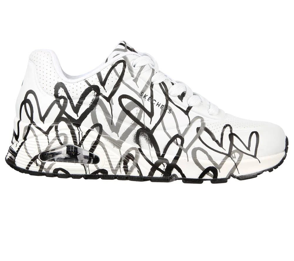 Skechers Sneakerit Uno Spread The Love By JGoldcrown 2 Skechers Sneakerit Uno Spread The Love By JGoldcrown - Image 2