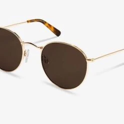 Messy Weekend Aurinkolasit Lennon Rose Gold Brown