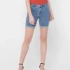 Only Farkkushortsit Onlsun Anne Blue