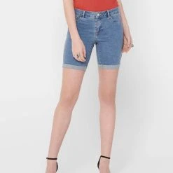 Only Farkkushortsit Onlsun Anne Blue