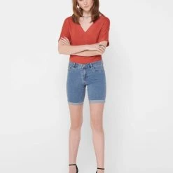 Only Farkkushortsit Onlsun Anne Blue -Tamaris sales 5714489147396 2