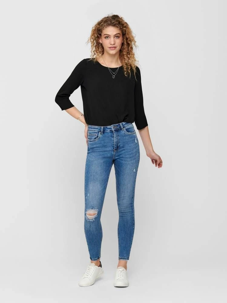 Only Farkut Onlmila Highwaist Skinny 3 Only Farkut Onlmila Highwaist Skinny - Image 3