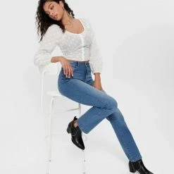 Only Farkut Onlnahla Highwaist Straight 21 Only Farkut Onlnahla Highwaist Straight -Tamaris sales 5714512264069 2