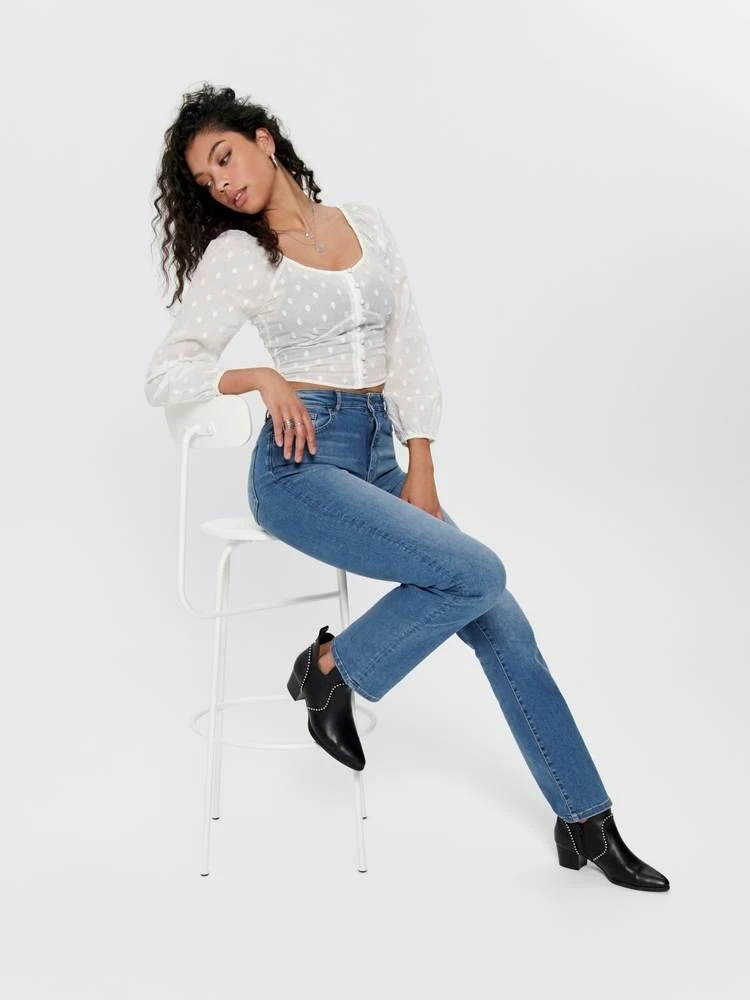 Only Farkut Onlnahla Highwaist Straight 11 Only Farkut Onlnahla Highwaist Straight - Image 11